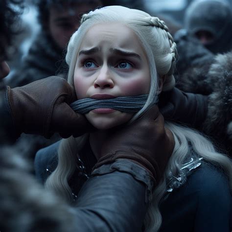 emilia clarke gagged